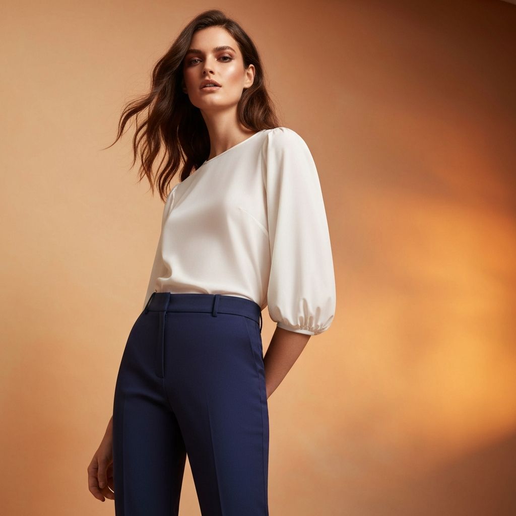 Editorial fashion styling